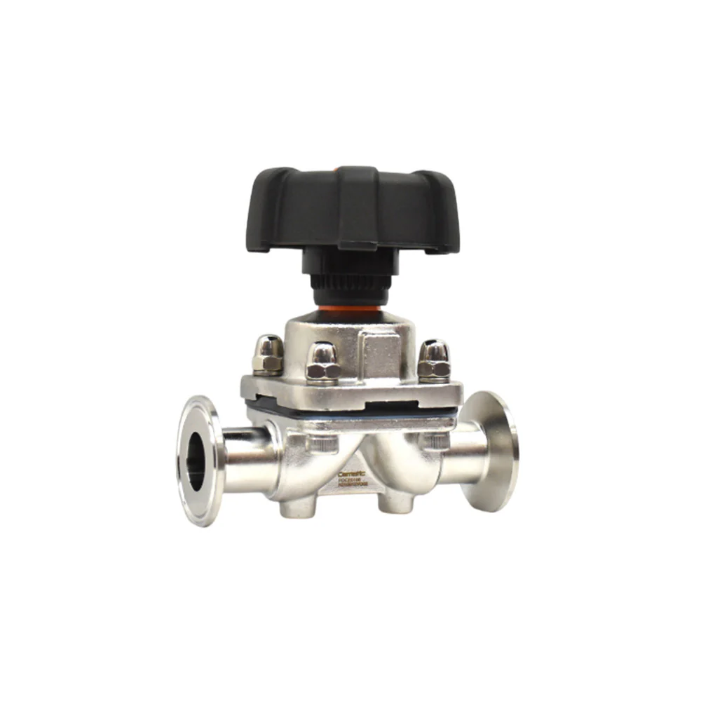Válvula Higiénica de Diafragma Clamp SS316L – Alta Pureza y Fácil Limpieza