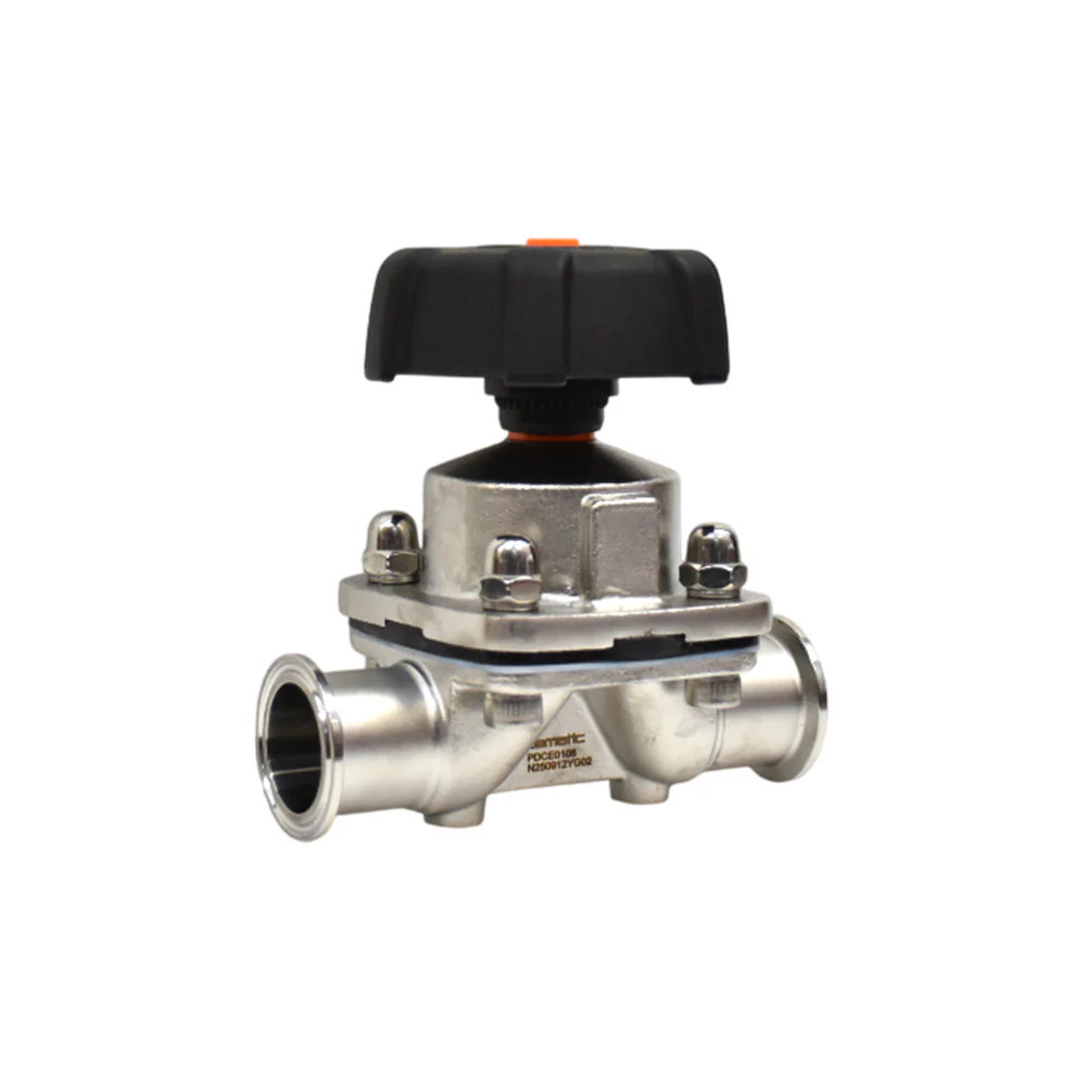 Válvula Higiénica de Diafragma Clamp SS316L – Alta Pureza y Fácil Limpieza - Image 3