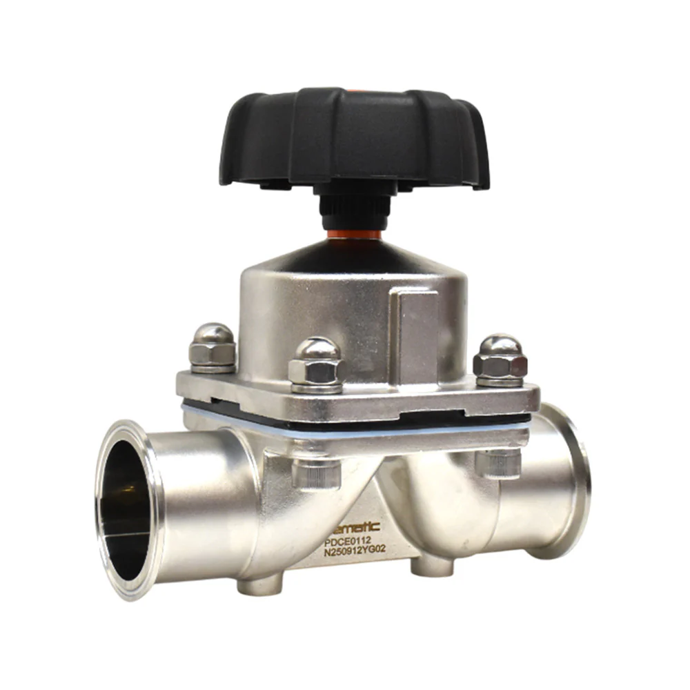 Válvula Higiénica de Diafragma Clamp SS316L – Alta Pureza y Fácil Limpieza - Image 5