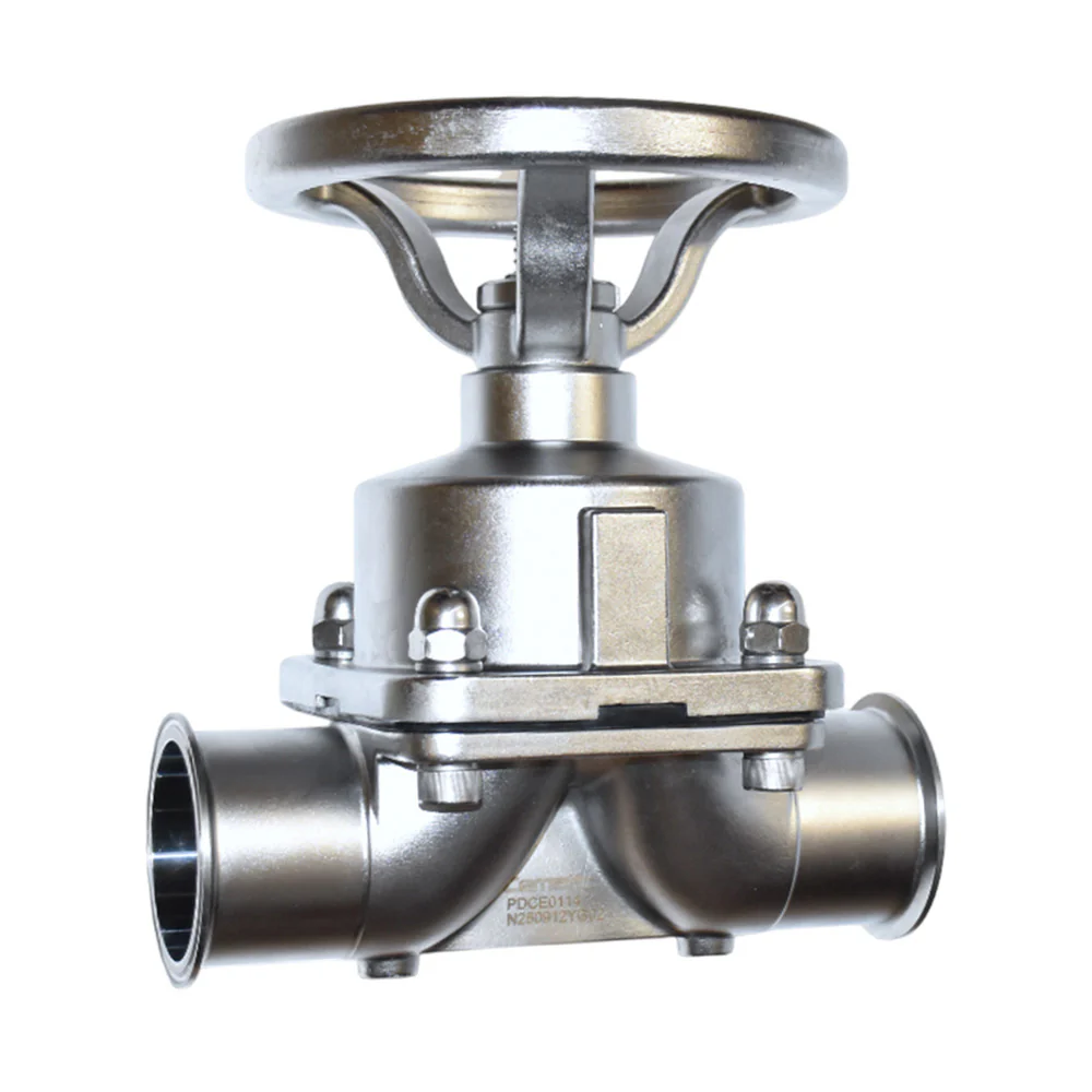 Válvula Higiénica de Diafragma Clamp SS316L – Alta Pureza y Fácil Limpieza - Image 6