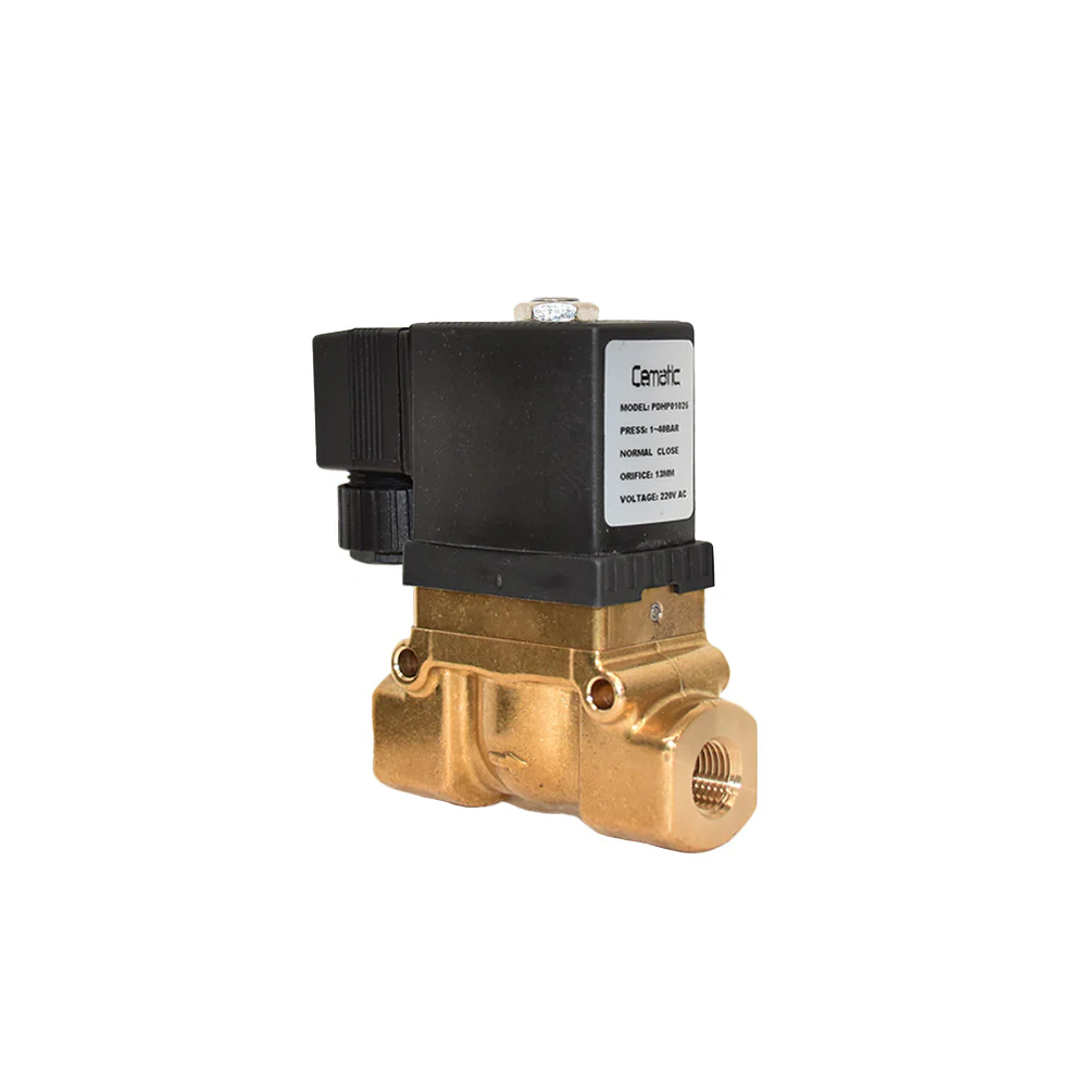 Válvula Solenoide Latón Alta Presión - Uso Industrial - Image 5